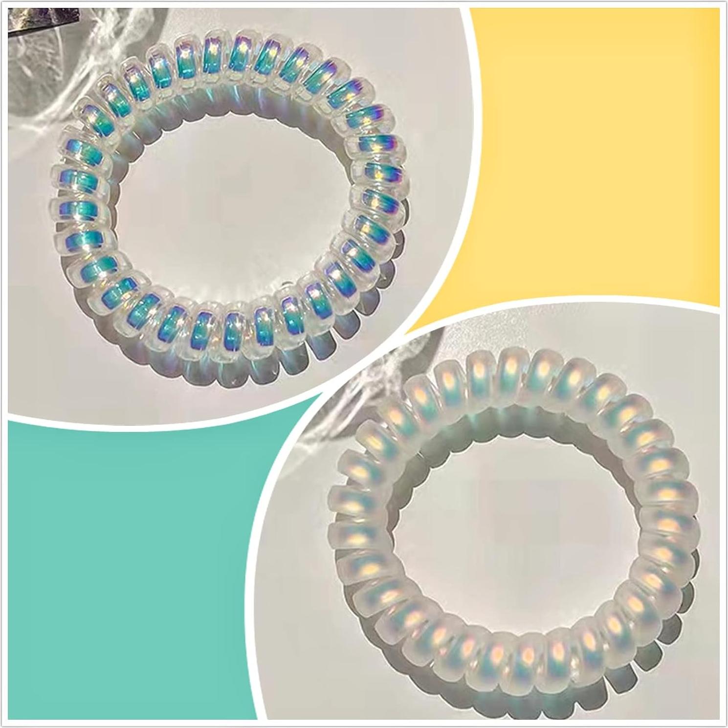 Tiras de Cabello Espirales Emrlyr 12PCS Impermeables 14cm