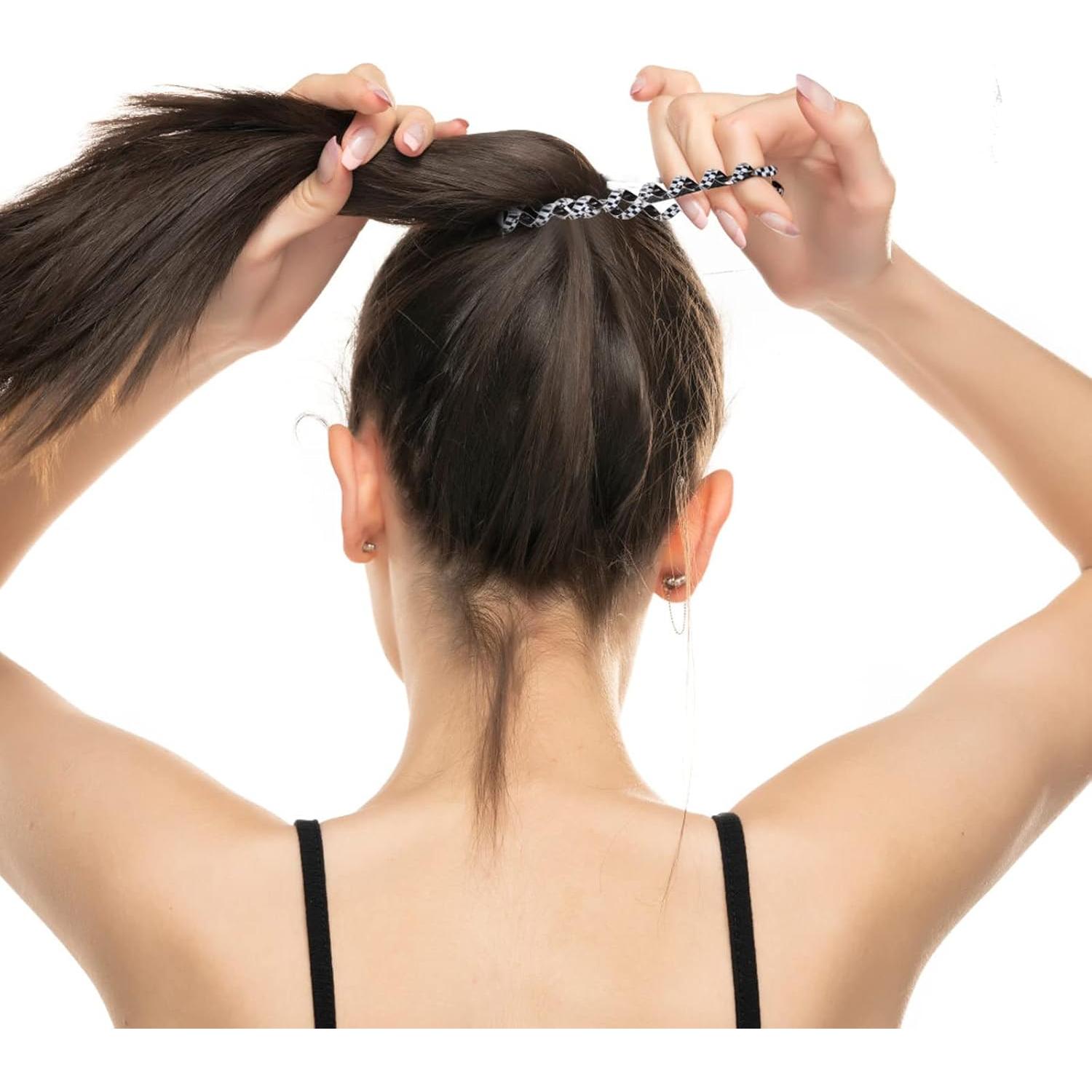 Tiras de Cabello Espirales Emrlyr 12PCS Impermeables 14cm