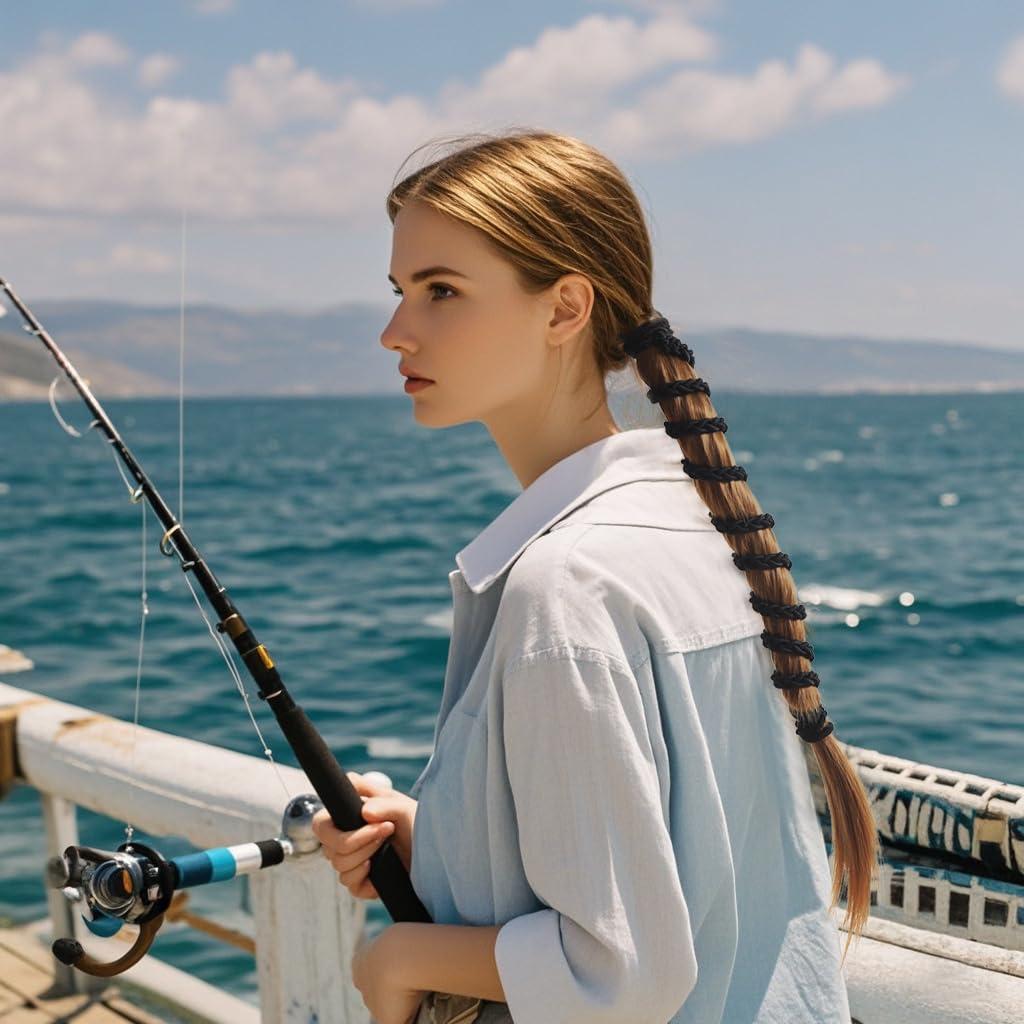 Gomas para el Cabello THJ 2.5mm Sin Enredos 4 PCS Mezcla