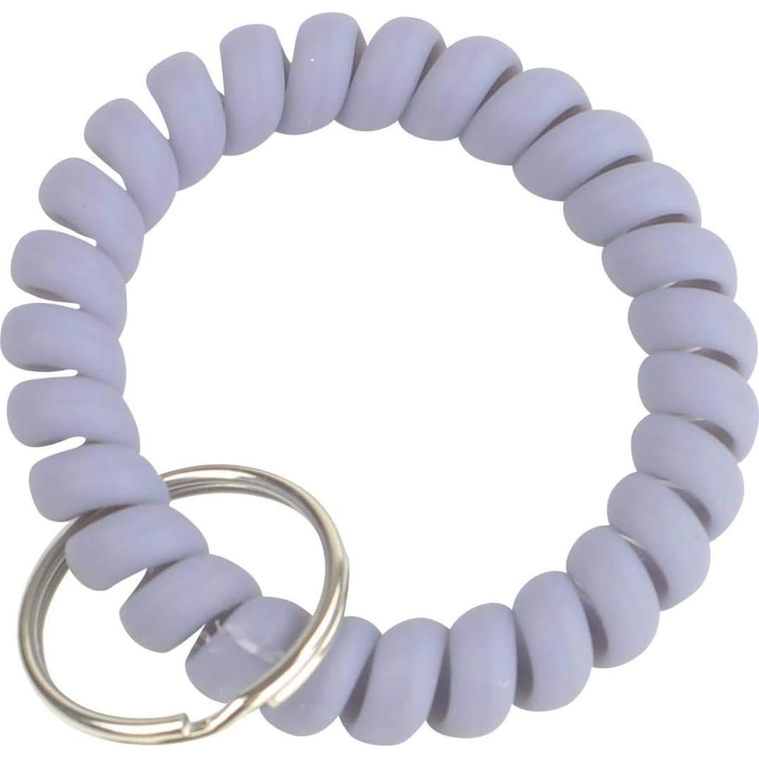 Paquete de 10 Llaveros Espirales Coloridos BIHRTC - Pulseras y Coletas