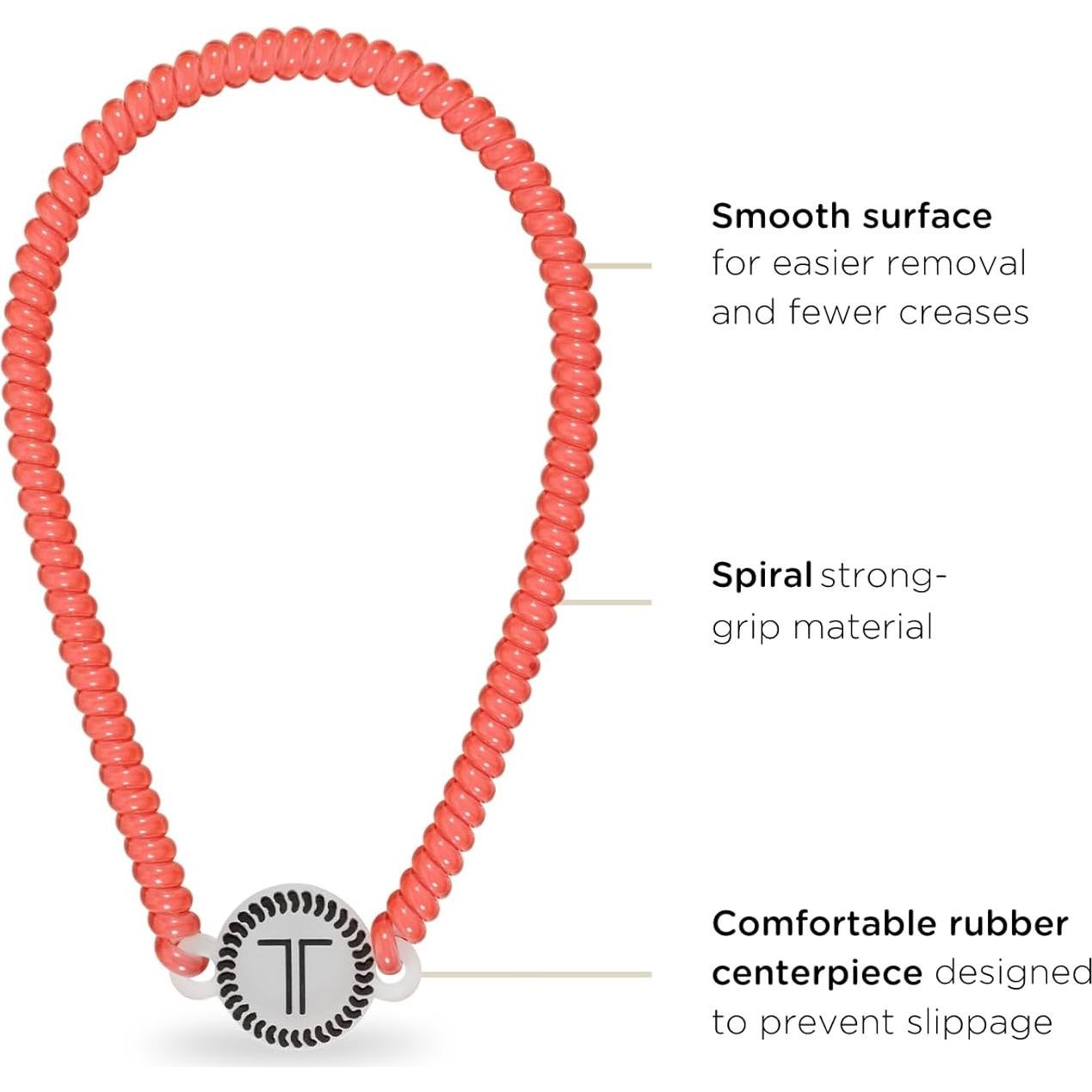 Diadema TELETIES Coral Craze - Antideslizante y Resistente al Agua