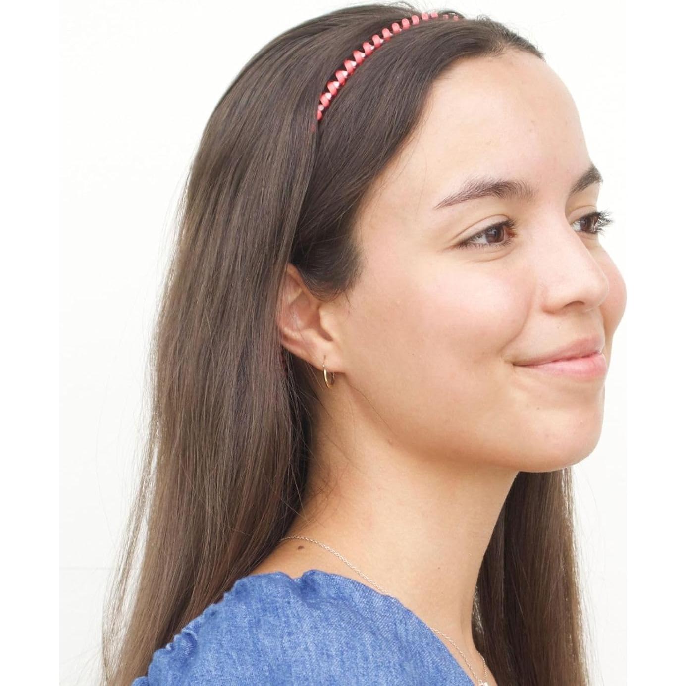 Diadema TELETIES Coral Craze - Antideslizante y Resistente al Agua