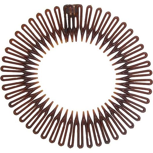 Diademas de Peine YALLNASL Zig Zag 6 Piezas 3 Colores