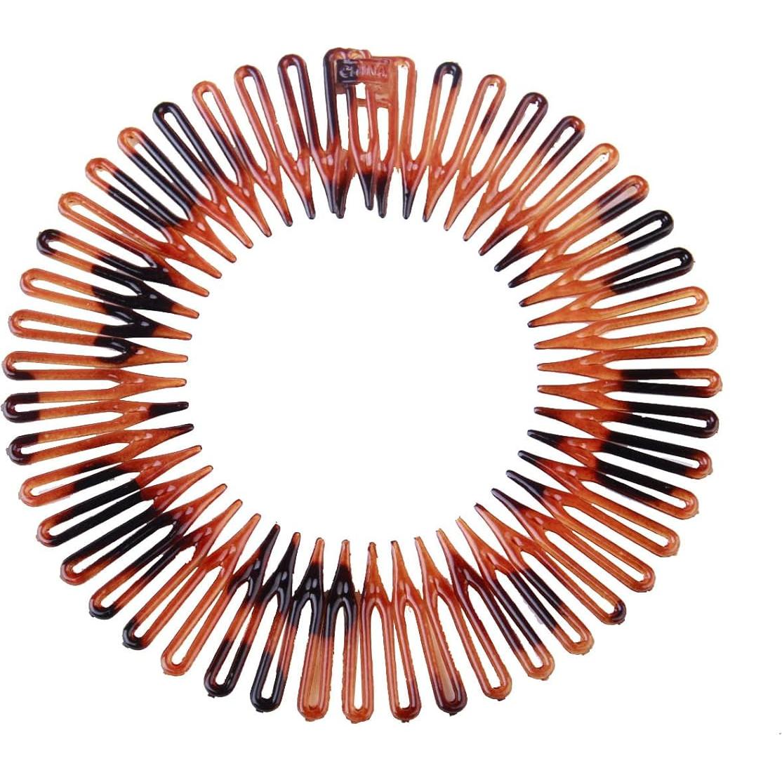 Diademas de Peine YALLNASL Zig Zag 6 Piezas 3 Colores