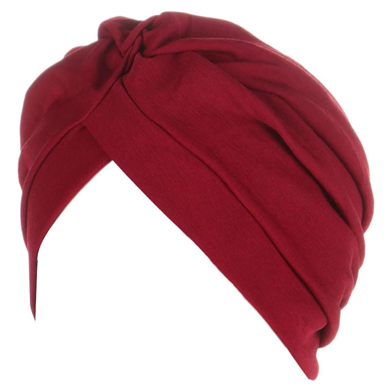 Head Scarf for Women's Hair Fashion Turbans Knot Headwraps Tied Bonnet Cap Stylish Comfortable Breathable Hair