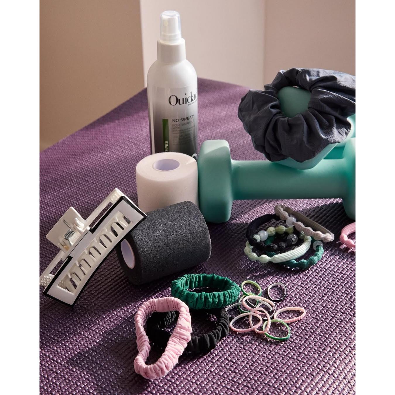 Gomas de Pelo Elásticas Goody Sport Forever - 10 Unidades, Brillan en la Oscuridad, 3X Más Fuertes