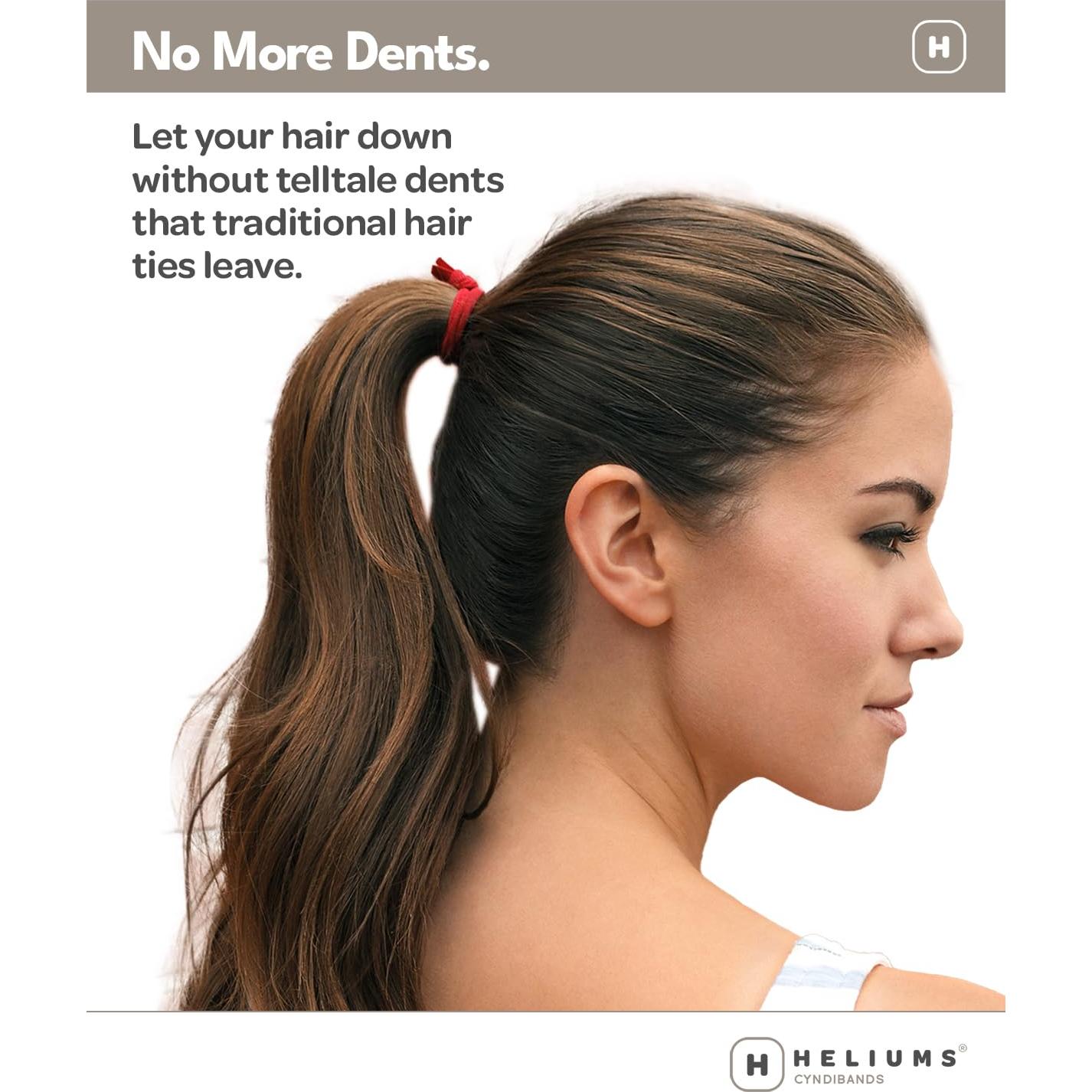 Cyndibands Bandas Elásticas Neutras para el Cabello - 6 Unidades