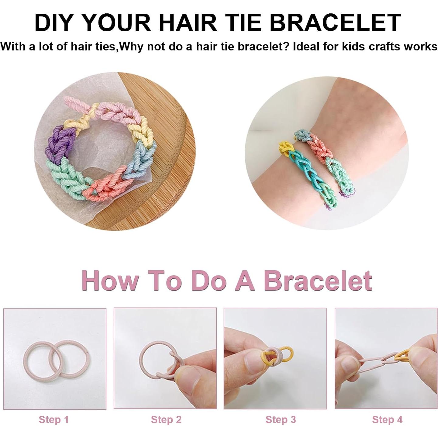 300 Bandas para el Cabello BlueZOO para Niños y Bebés 2cm