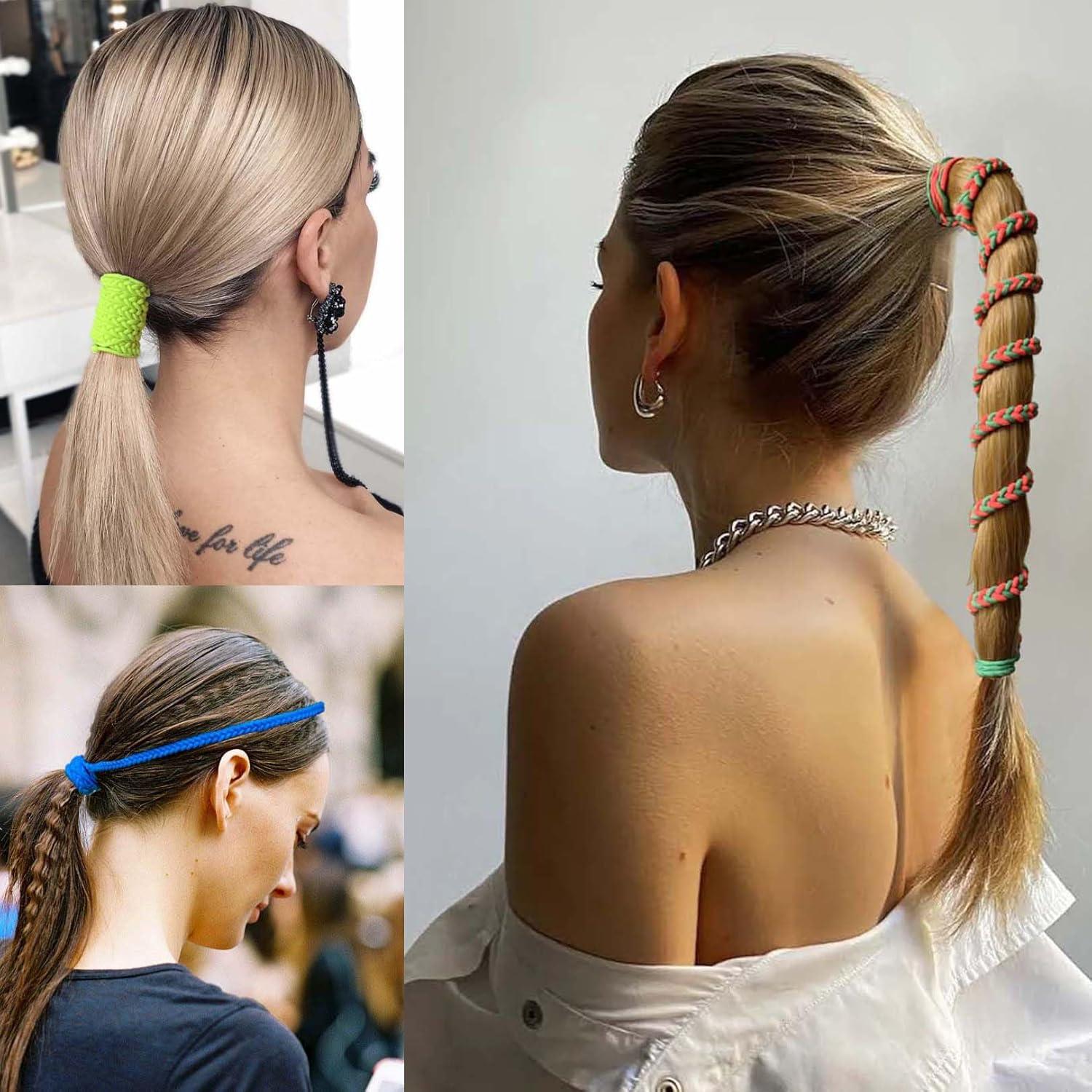 3 Paquetes de Sujetadores de Cabello SISYOUP 40.64 cm Colorido