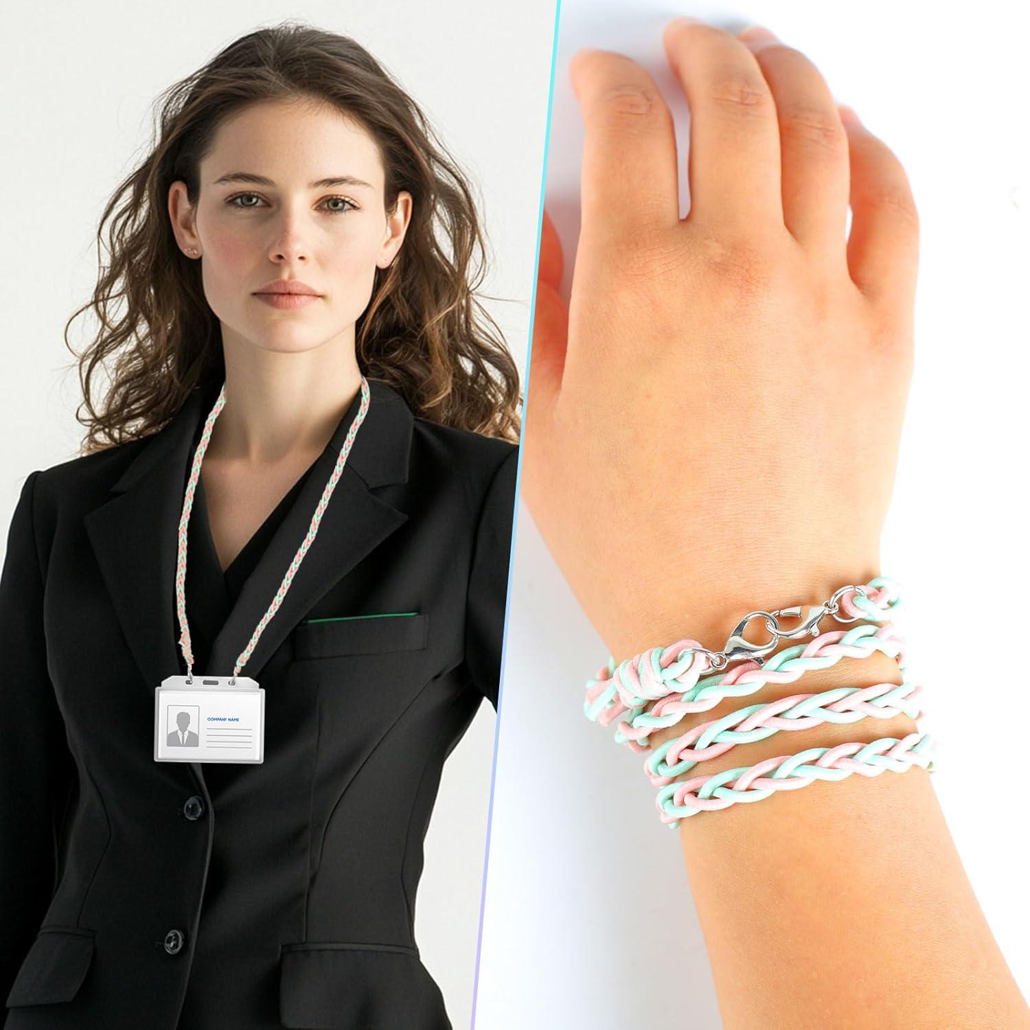 3 Paquetes de Lazos de Cabello Elásticos TBUKEOM Multicolor