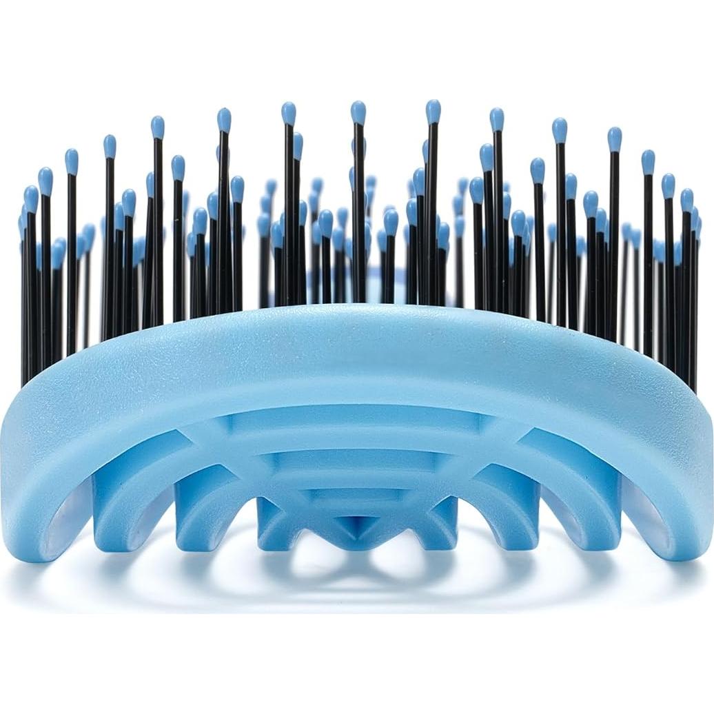Cepillo Curvado Profesional NuWay 4Hair C Brush - Azul Cielo