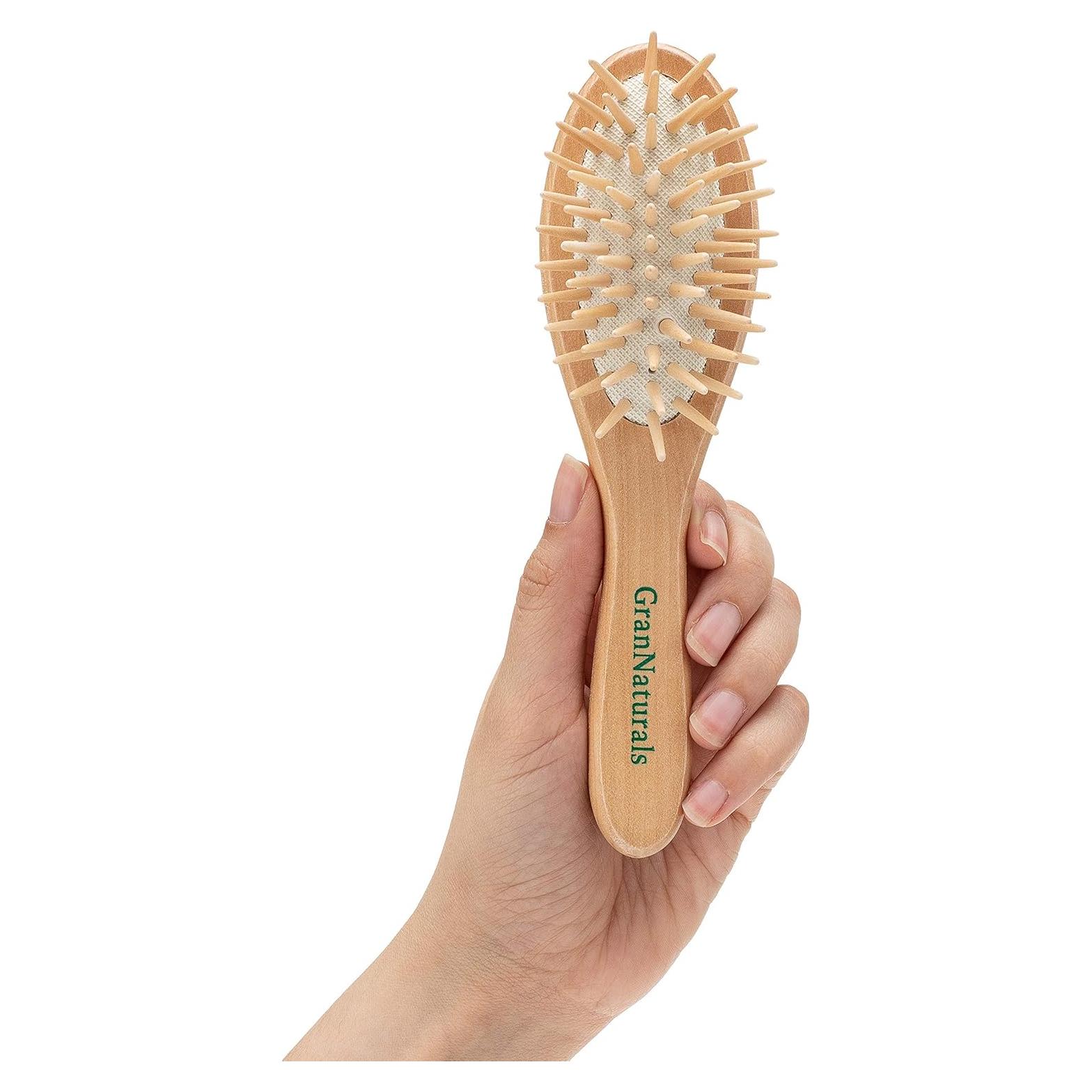 Cepillo Desenredante de Madera Natural Gran Goods - Viaje