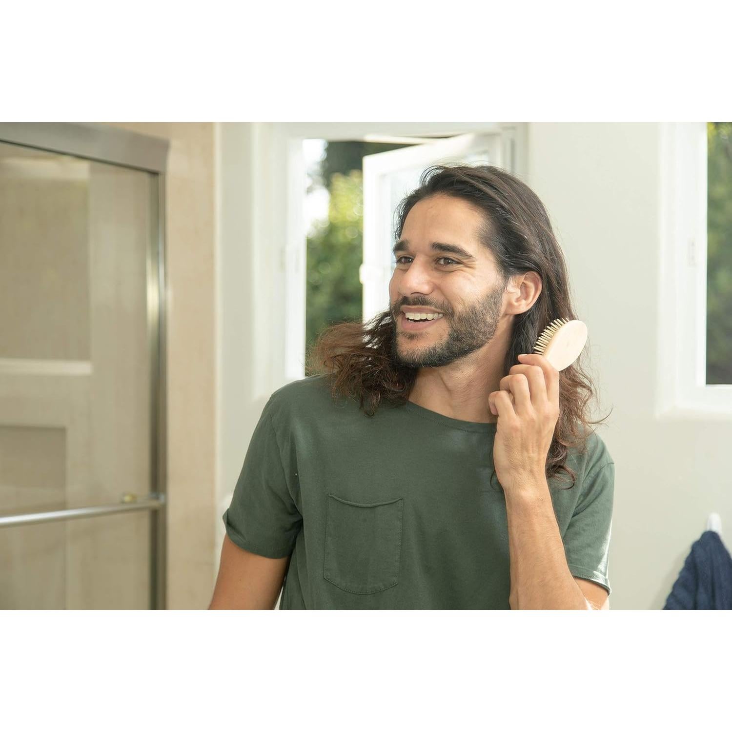 Cepillo Desenredante de Madera Natural Gran Goods - Viaje