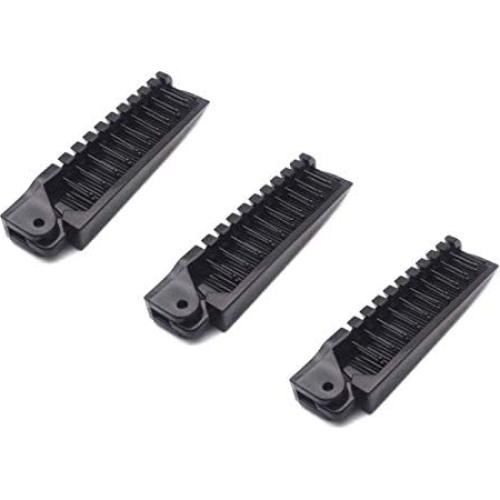 Juego de 3 Peines de Viaje Plegables Aeyistry Negro
