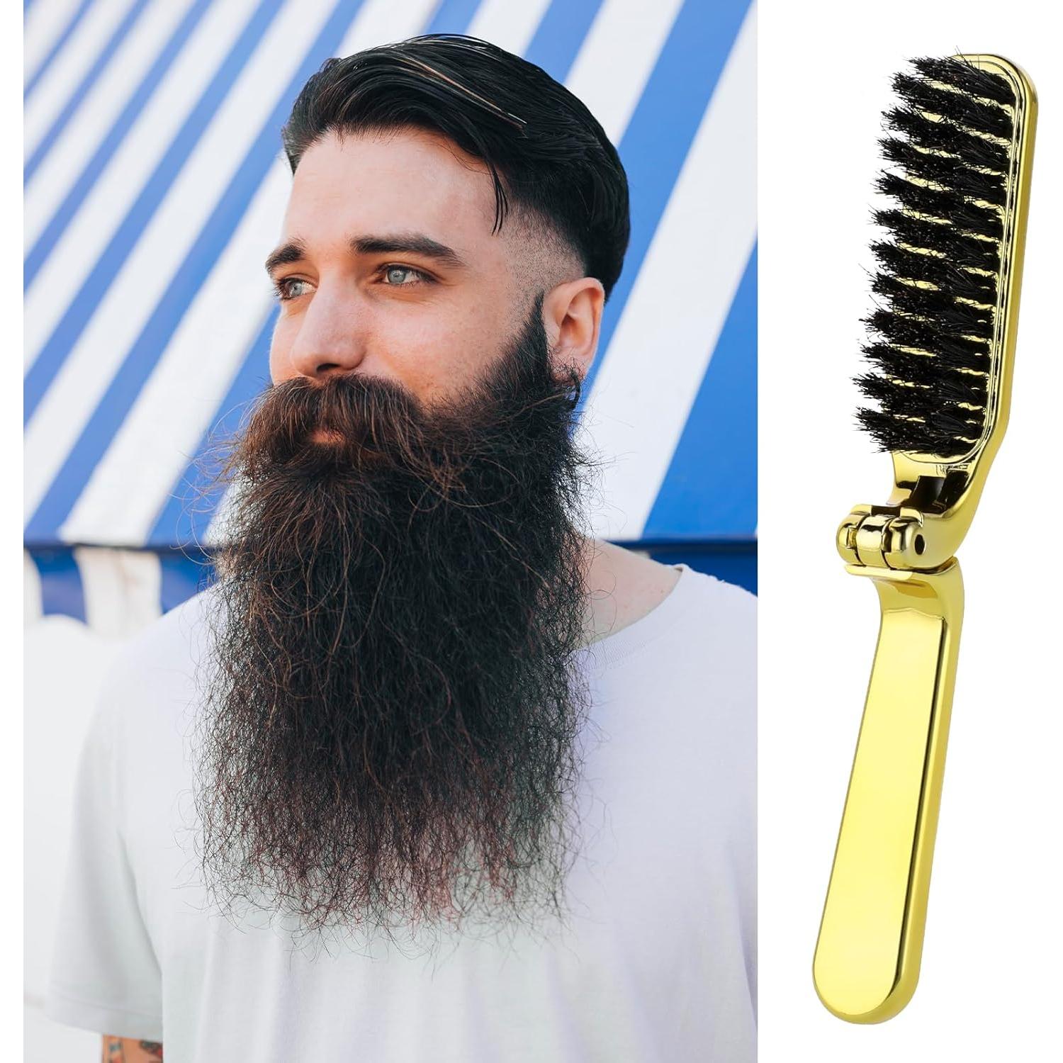 Cepillo Plegable de Cerdas de Jabalí MOZEAT LENS 2 Piezas