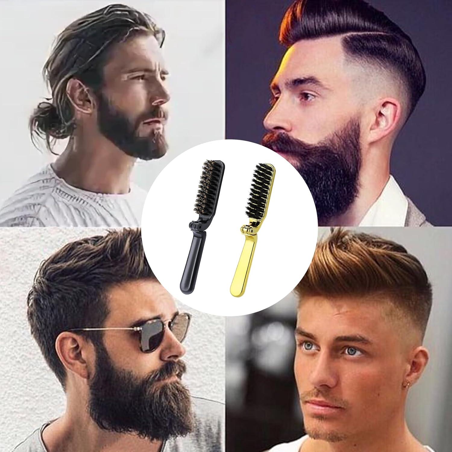 Cepillo Plegable de Cerdas de Jabalí MOZEAT LENS 2 Piezas