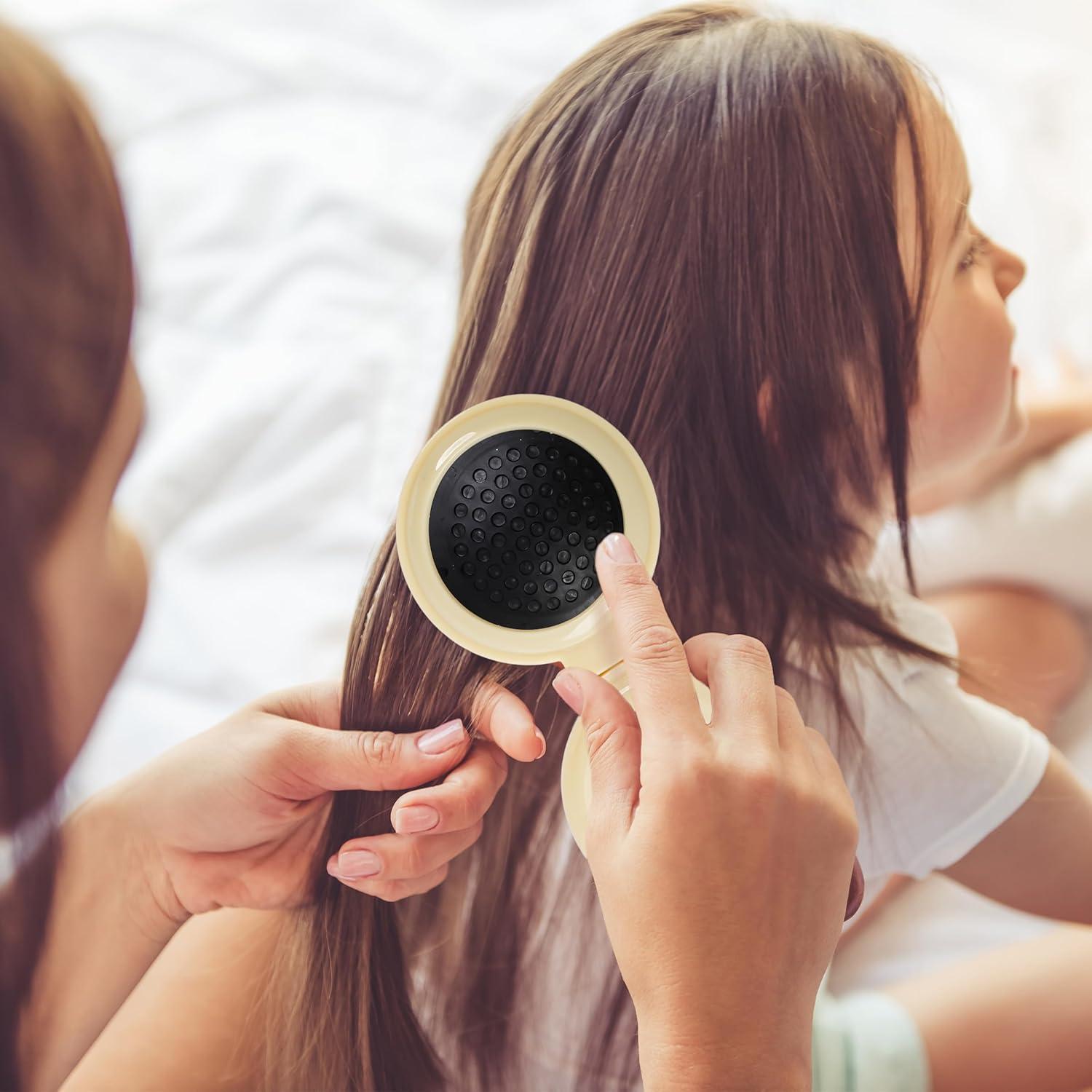 MoHern Cepillo de Viaje Plegable con Espejo - 6 Colores