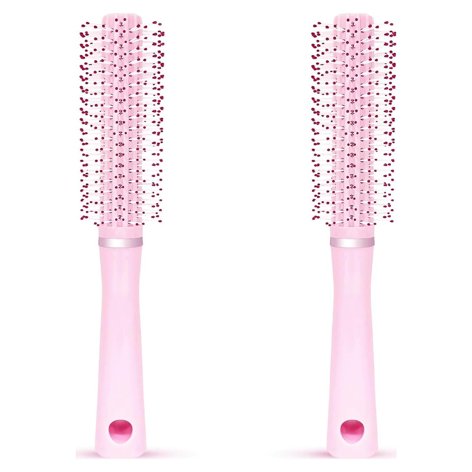 Cepillo Redondo Rosa Arthaxi para Secado Rápido 23.4x9.7cm