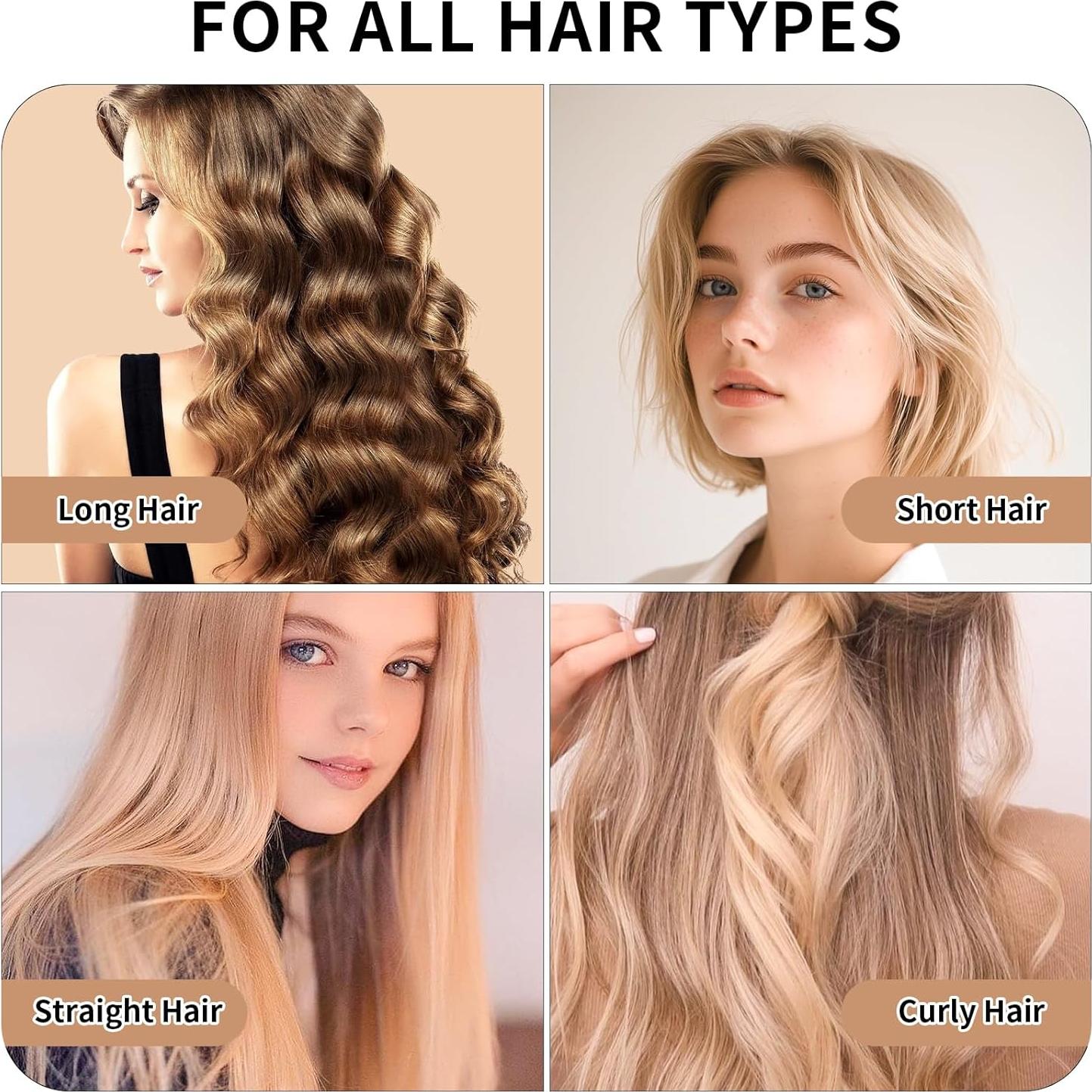 Cepillo de cabello mini Msnasit de bambú y cerdas de jabalí