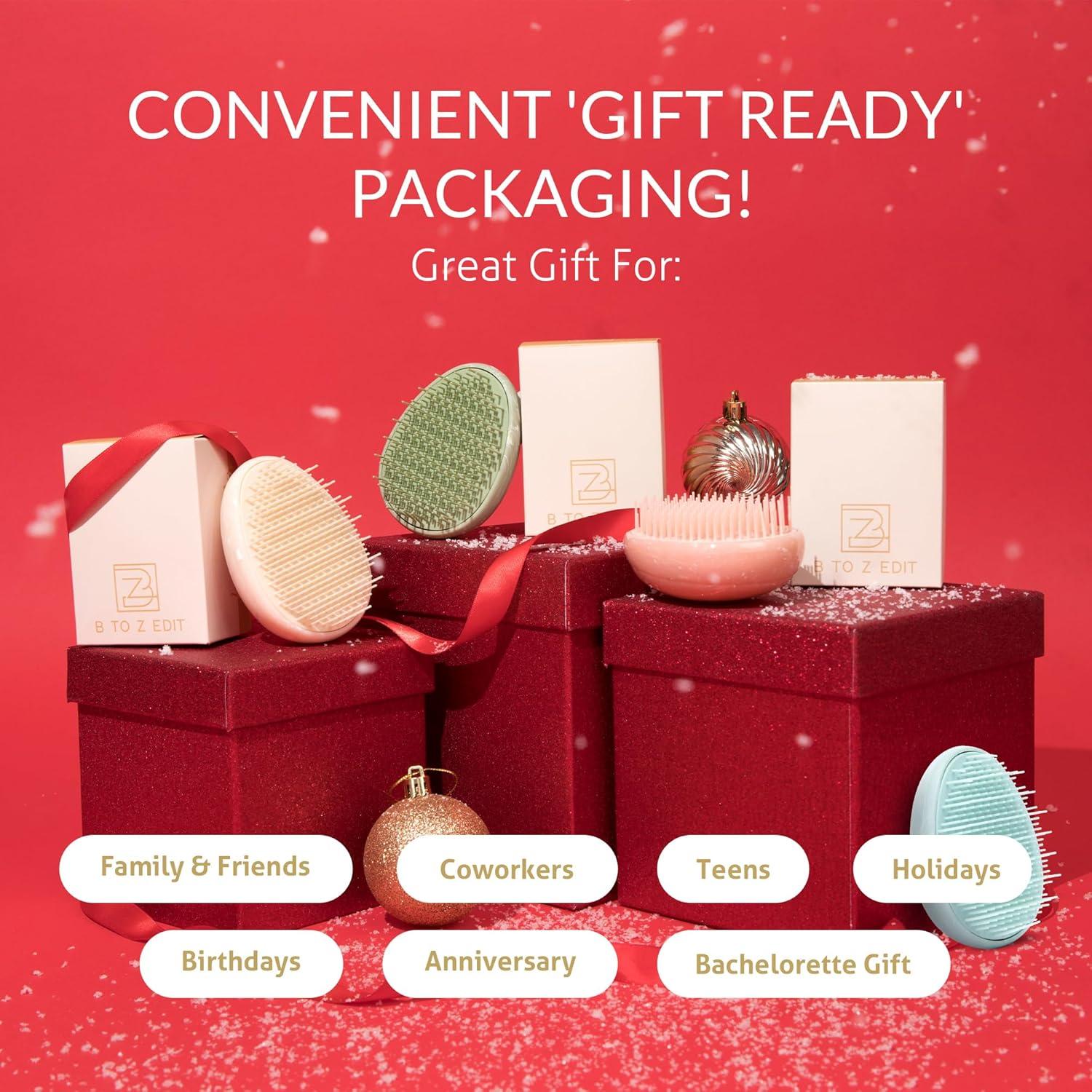 Cepillo Desenredador Mini B to Z Edit - Portátil 9.4x6.9cm