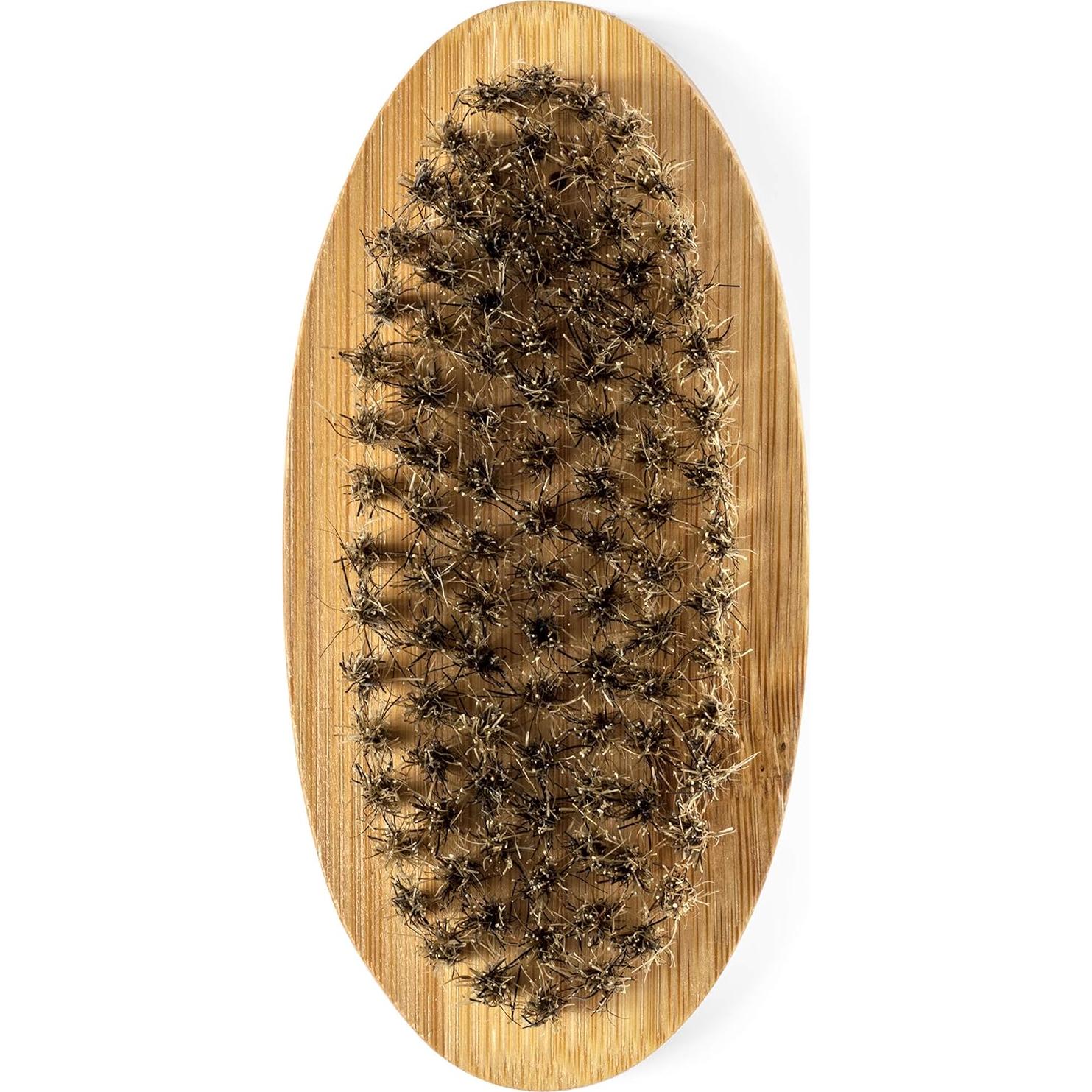 Cepillo de Cerda de Jabalí GranNaturals para Barba y Cabello