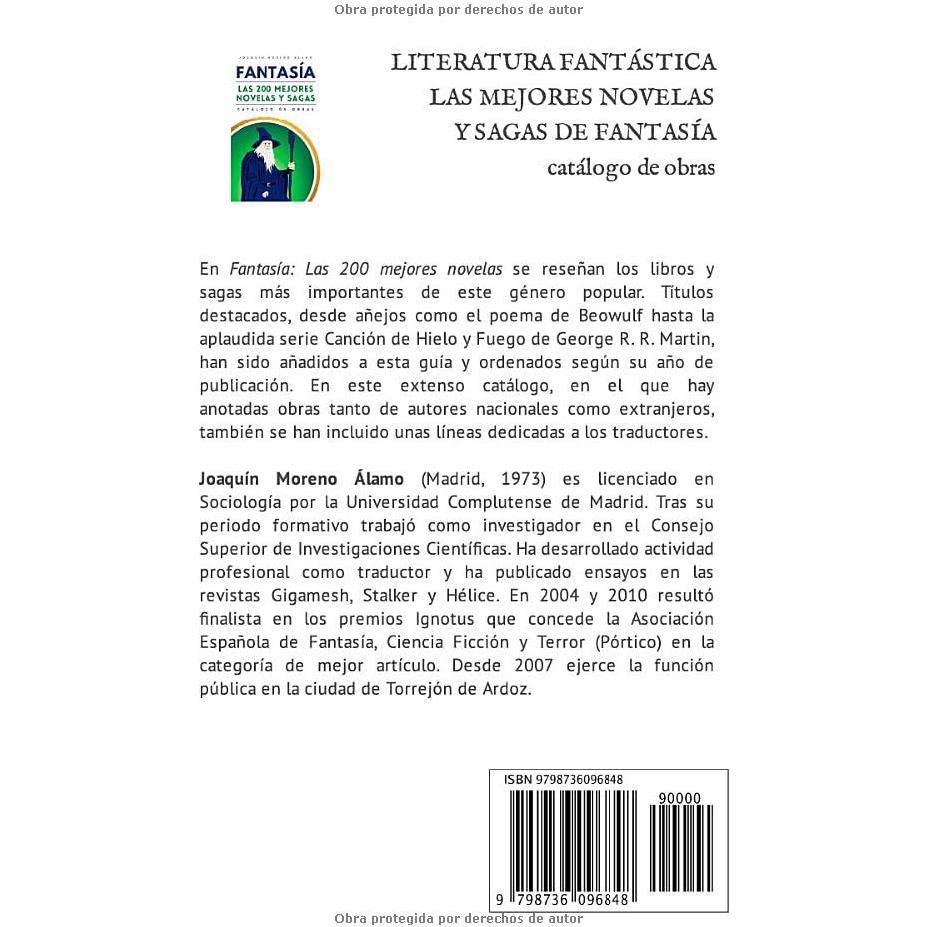Fantasía: Las 200 mejores novelas de literatura fantástica (Spanish Edition)