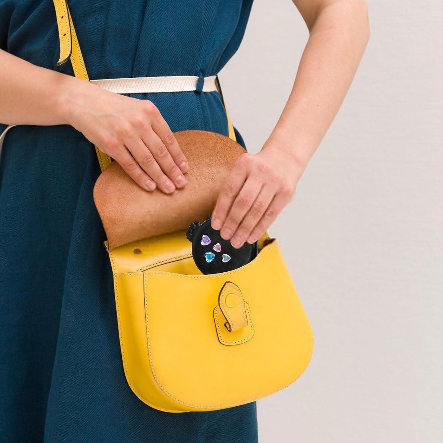 Espejo Plegable 2 en 1 Lilingsty con Cepillo - 6 Colores