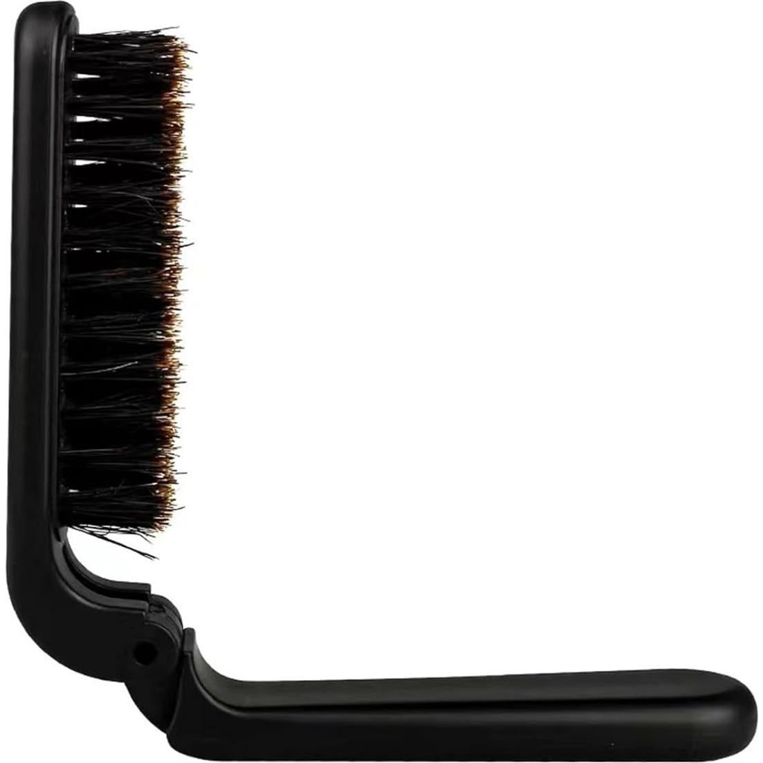 Cepillo Plegable Antiestático de Cerda de Jabalí Enyolidimk - Negro