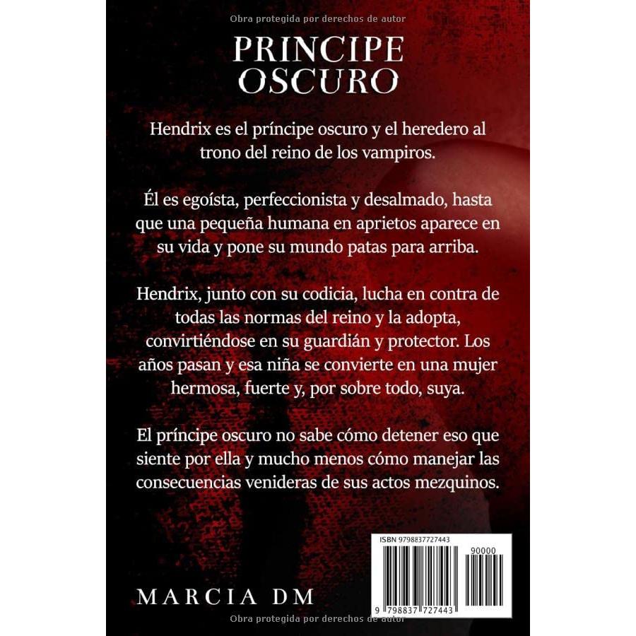 Principe Oscuro: Romance Oscuro Paranormal (Vampiros) (Spanish Edition)