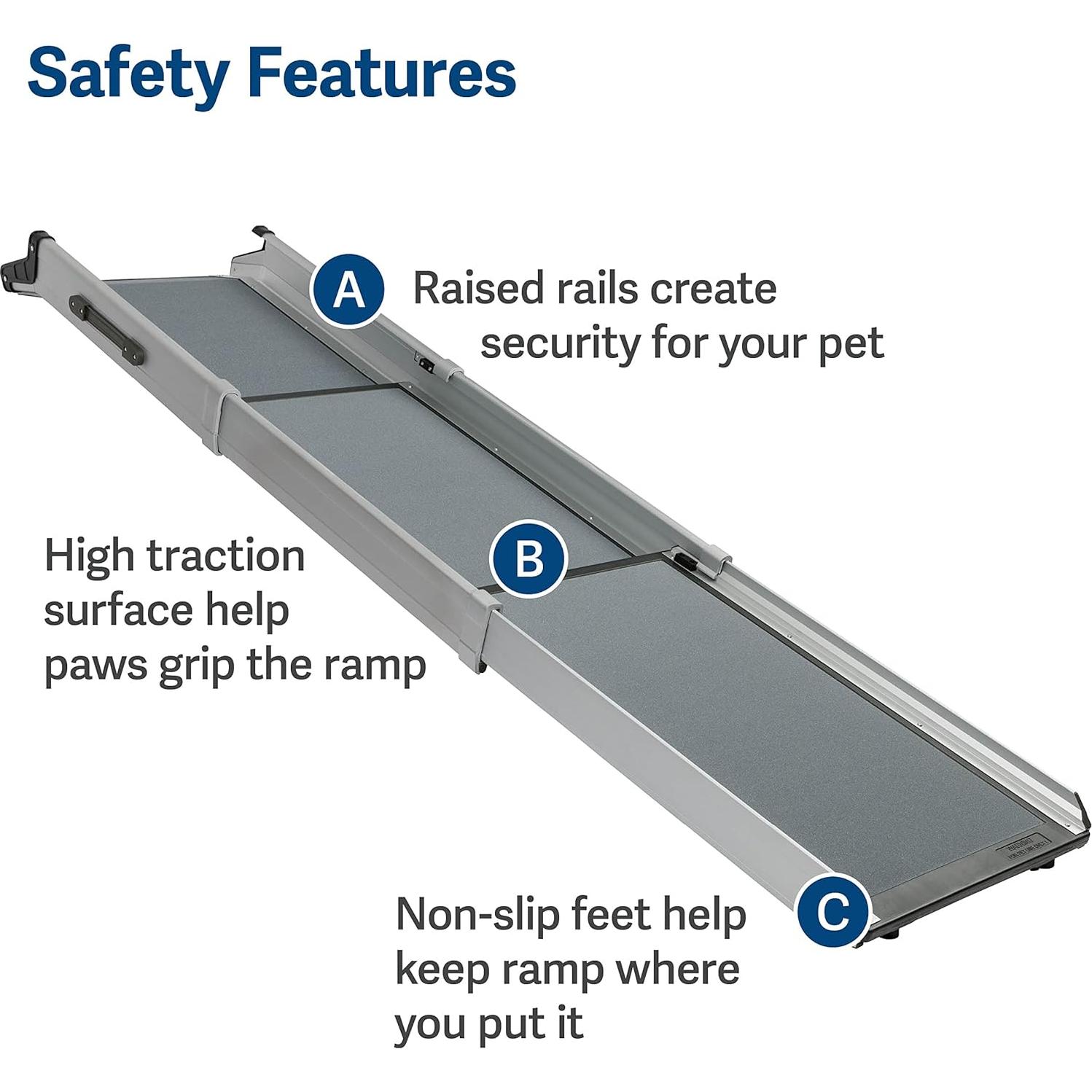 Rampa Telescópica Compacta PetSafe Happy Ride para Mascotas