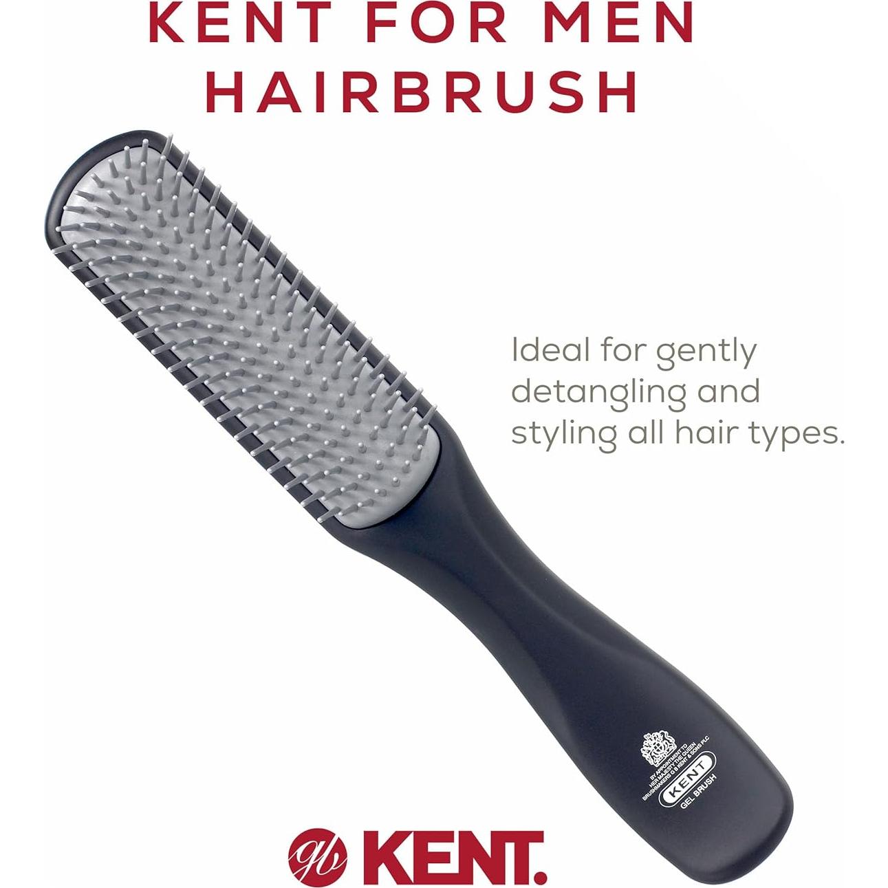 Cepillo de Estilo Kent KFM3 para Cabello Corto Masculino