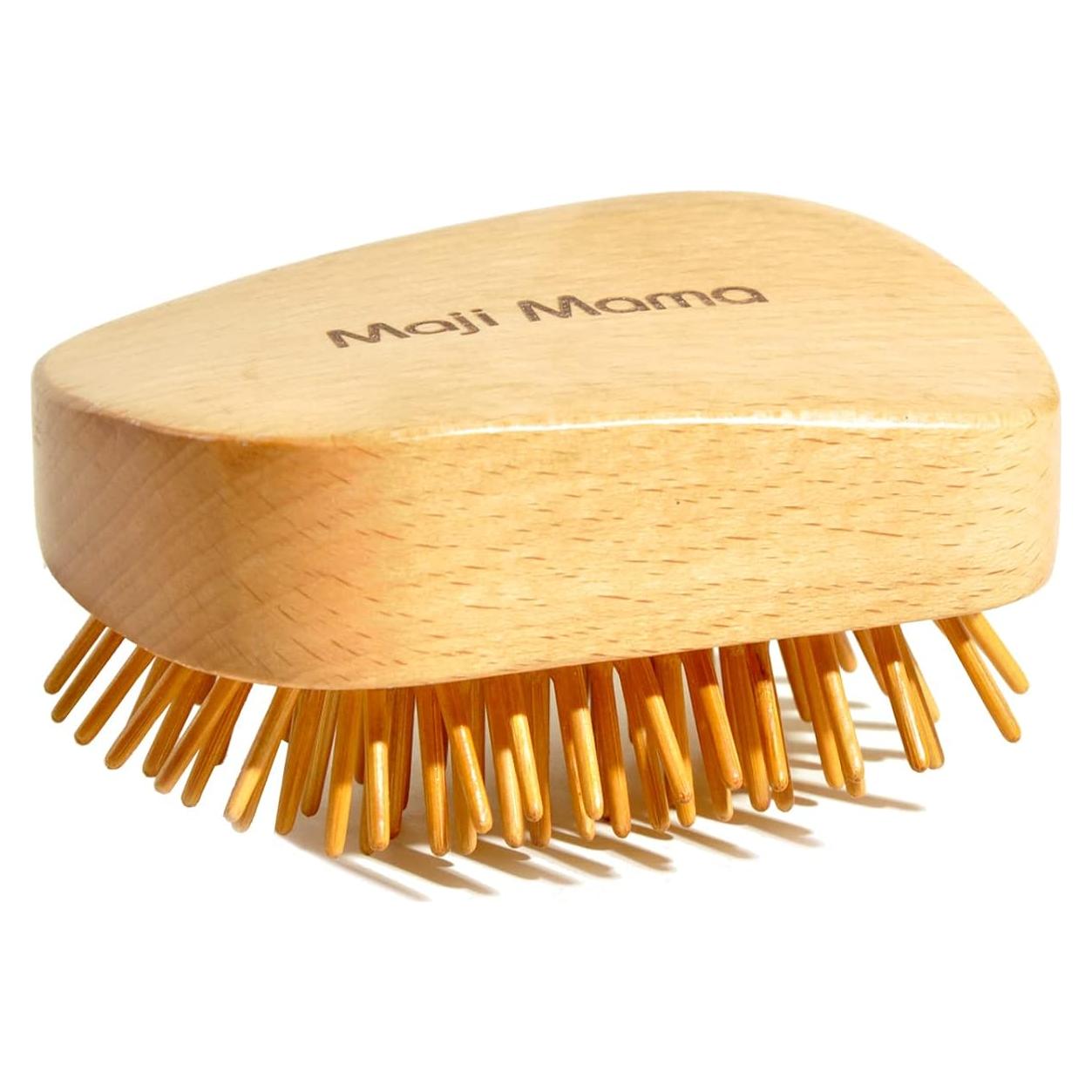 Cepillo de Pelo de Madera Natural Maji Mama Mini 9.5x6.5cm