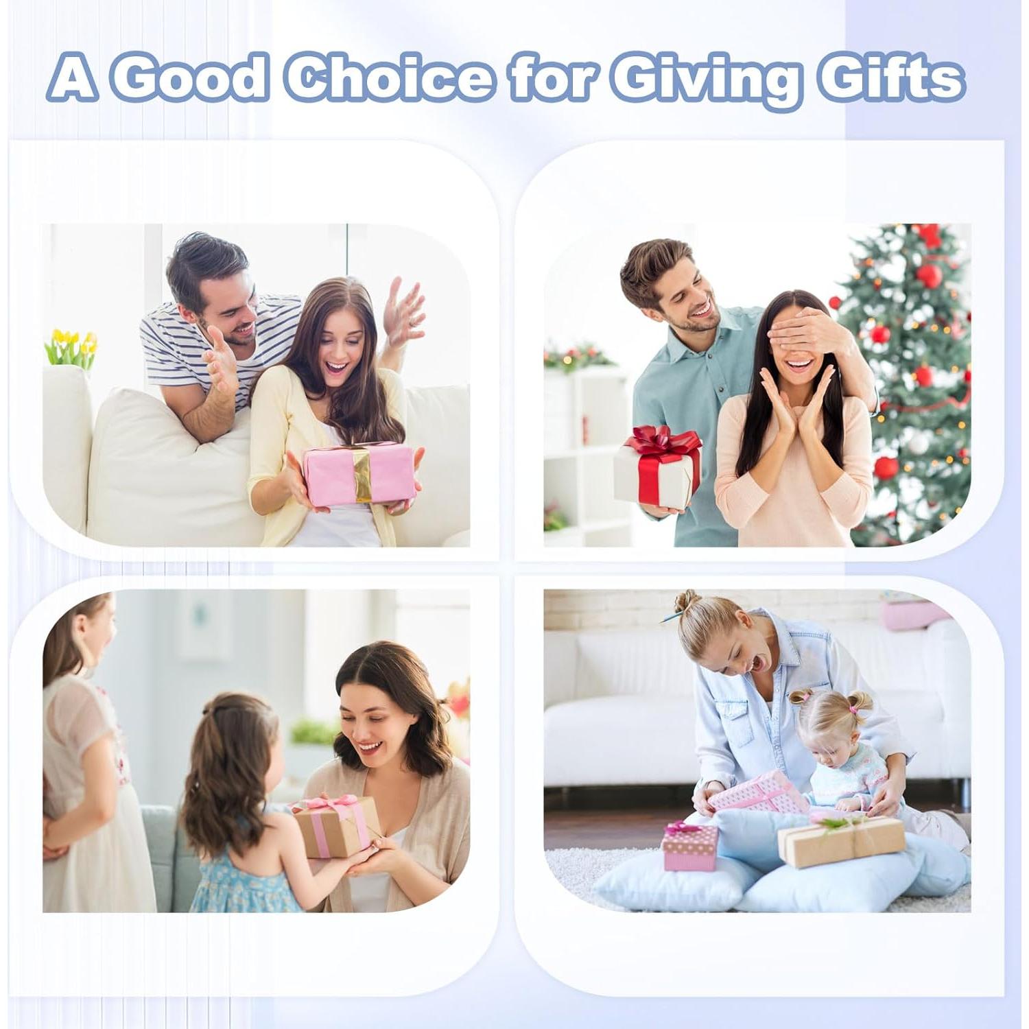 Espejo Plegable 2 en 1 Lilingsty con Cepillo y Pegatinas DIY - 12 Pcs