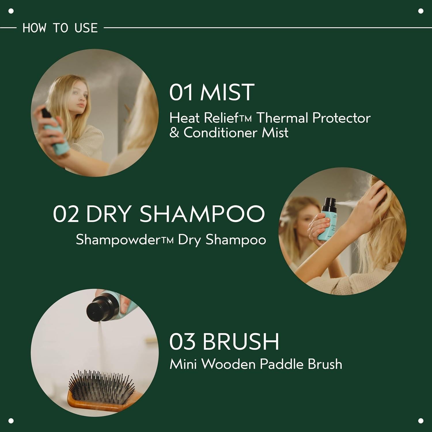 Cepillo de Paleta Mini Aveda | Viaje | 22.1x6.8cm | Todos Cabellos