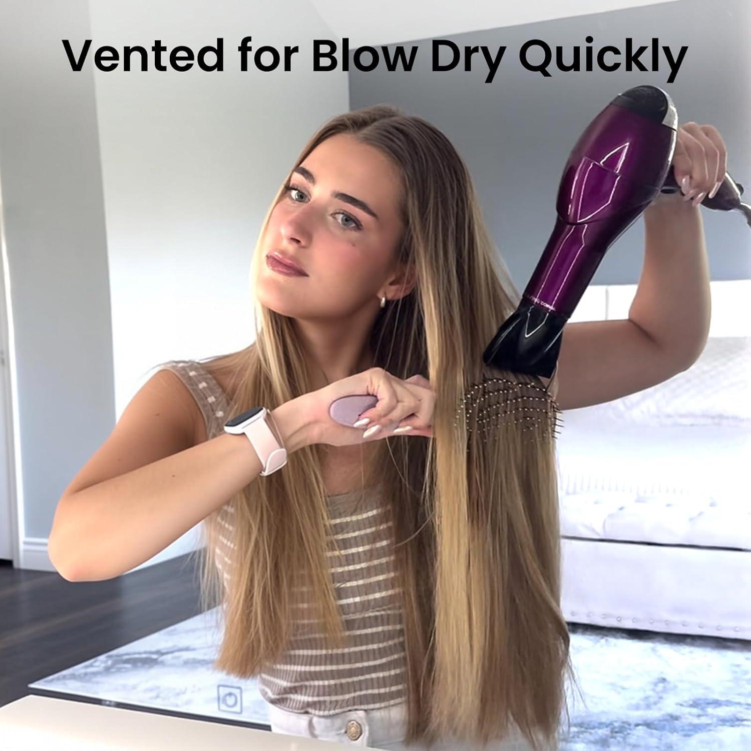 Cepillo Desenredante Ecológico AIMIKE Morado 24x8cm