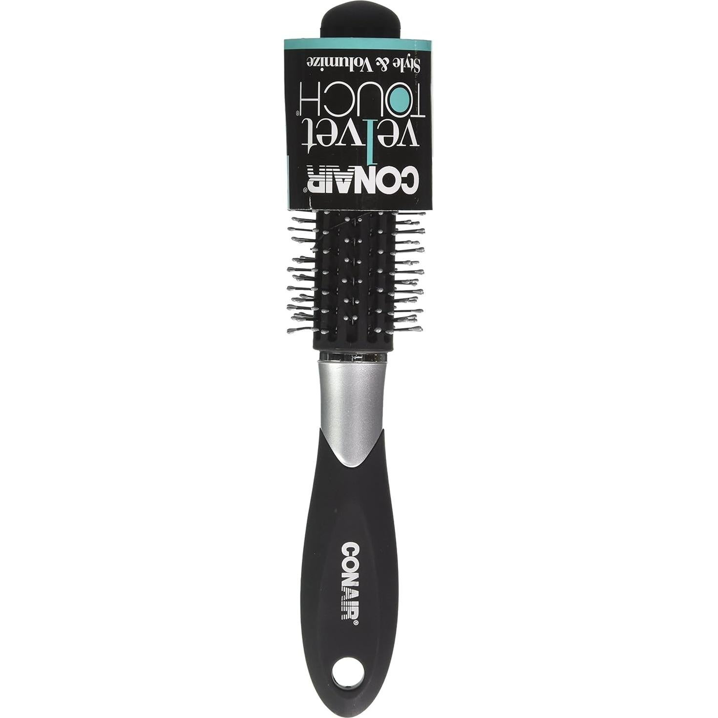 Cepillo Redondo Conair Velvet Touch 21.6cm Antideslizante