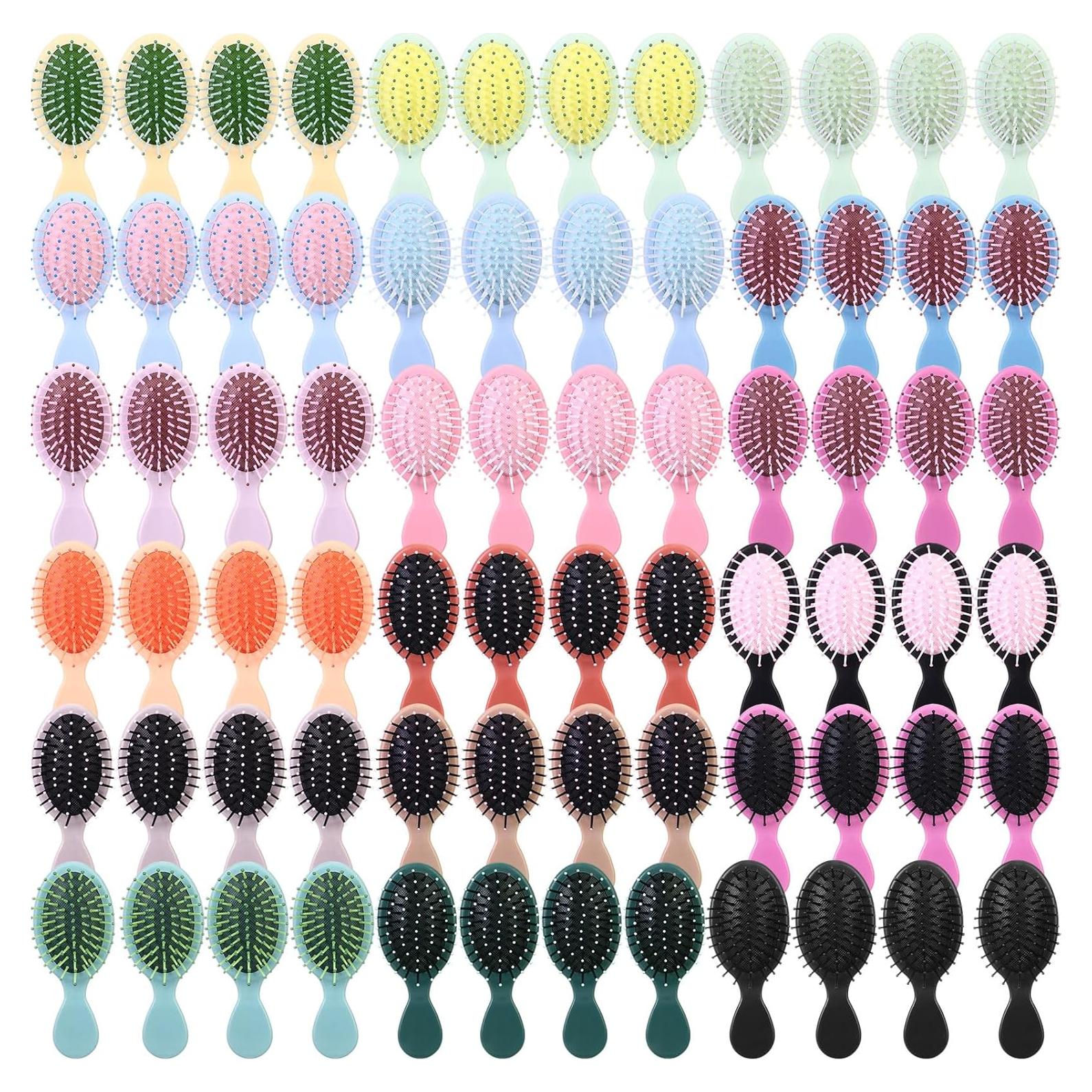 72 Cepillos Desenredantes FoldTier para Cabello Húmedo y Seco
