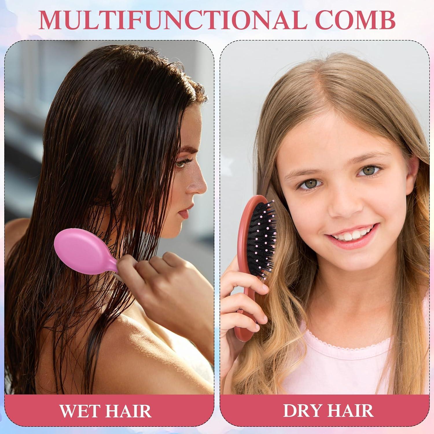 72 Cepillos Desenredantes FoldTier para Cabello Húmedo y Seco