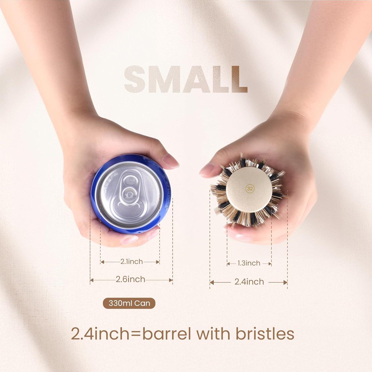 Cepillo Redondo AIMIKE 1.3" (3.05 cm) Cerámica Térmica Iónica