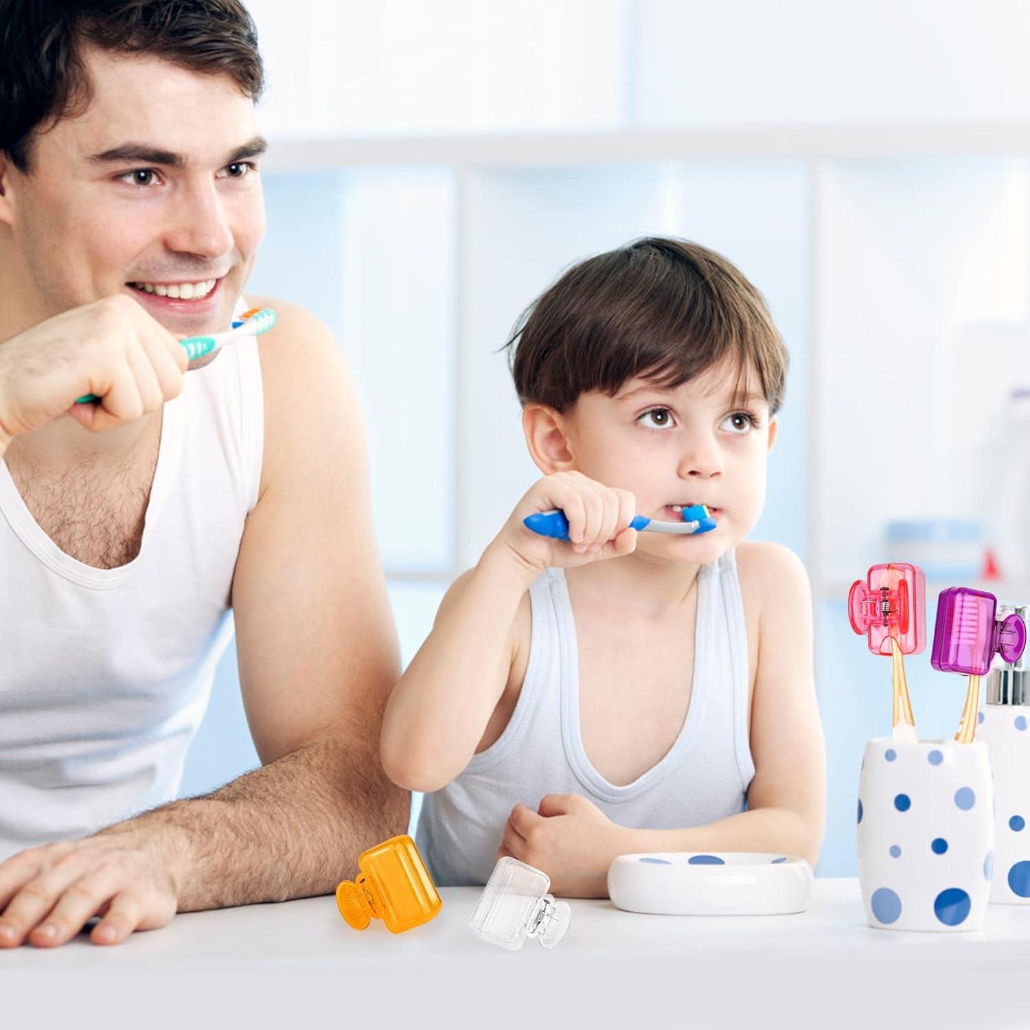 Paquete de 4 tapas para cepillos de dientes Abilat - Plástico