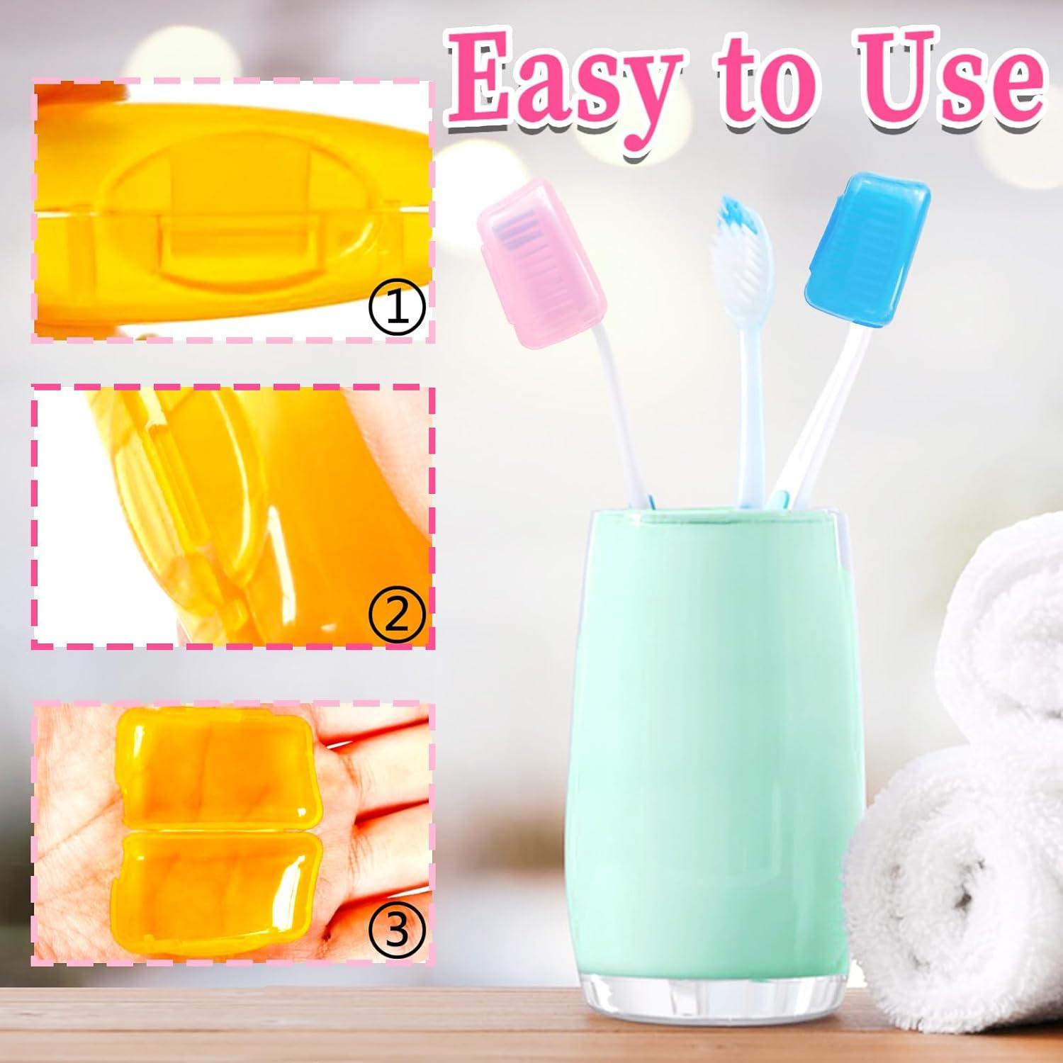 30 Cubiertas de Cabeza de Cepillo de Dientes Blvochnnt - Colorido