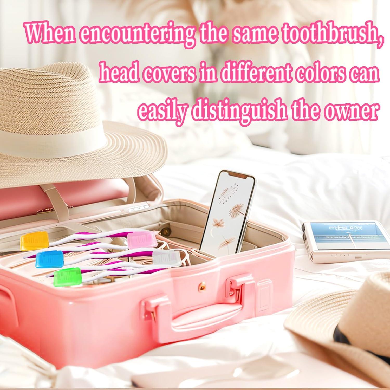 30 Cubiertas de Cabeza de Cepillo de Dientes Blvochnnt - Colorido