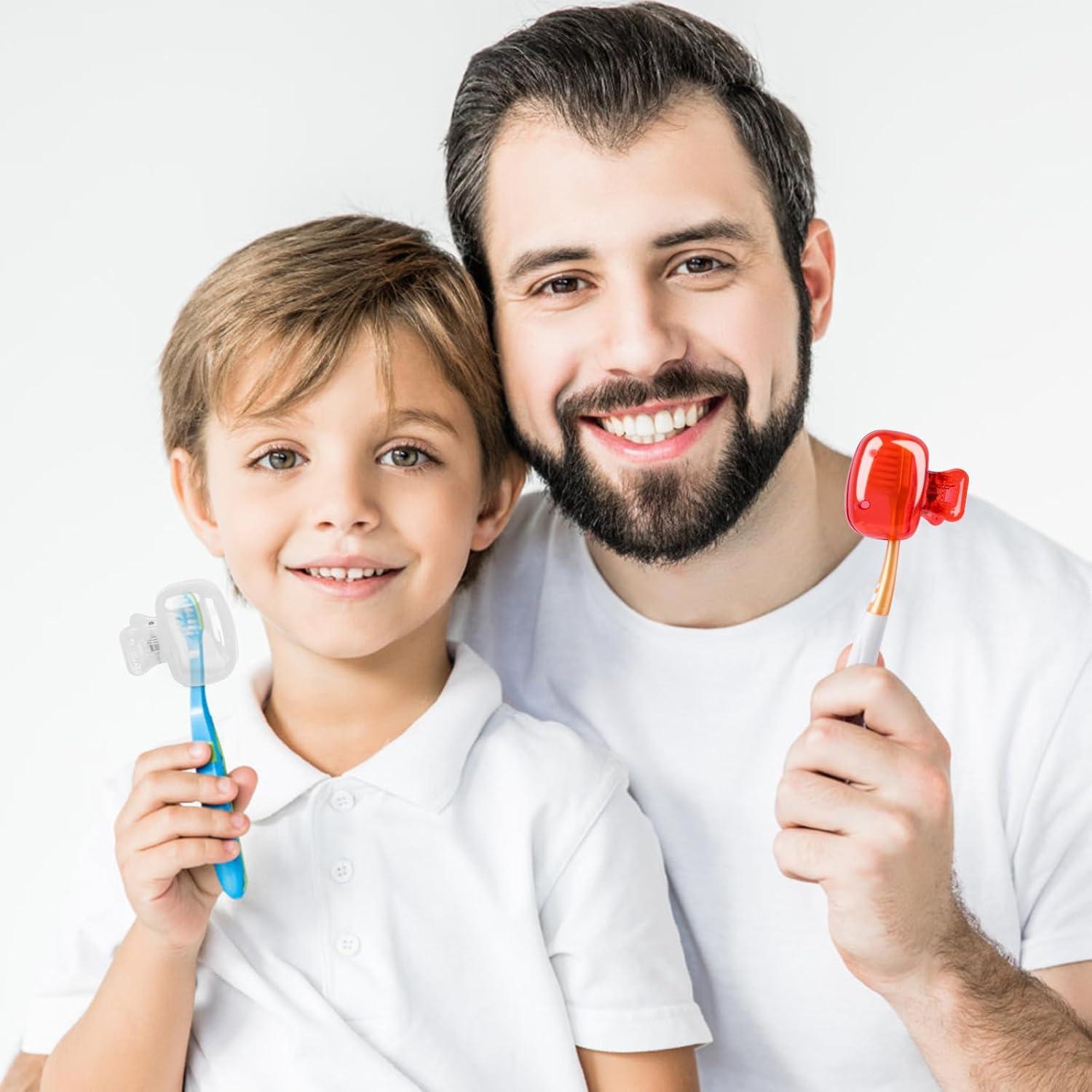 5 Cubiertas de Cabeza de Cepillo de Dientes Fowecelt - Viaje y Hogar