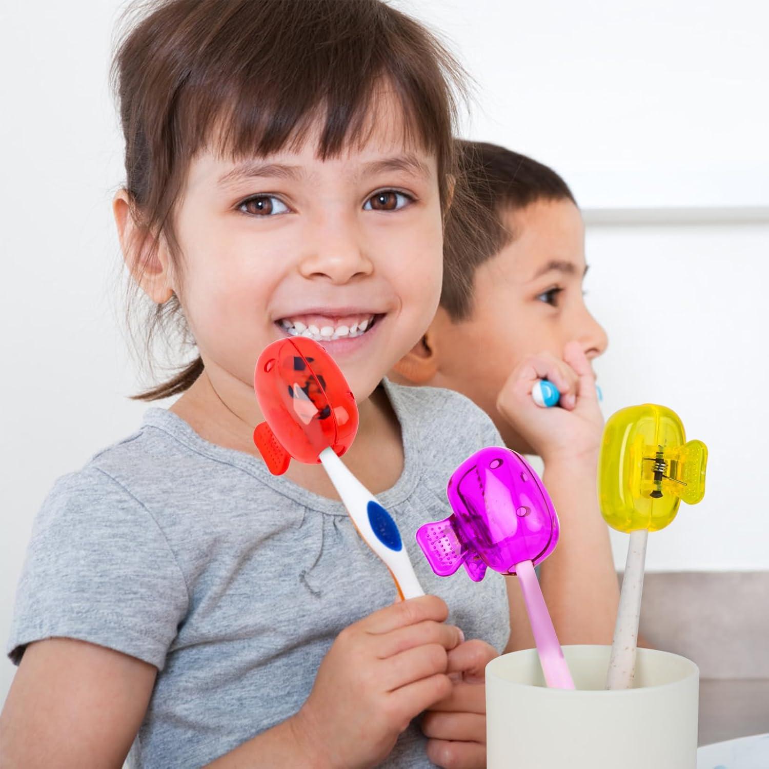 5 Cubiertas de Cabeza de Cepillo de Dientes Fowecelt - Viaje y Hogar