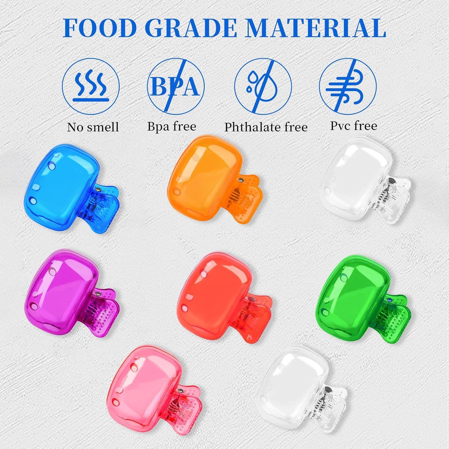 Paquete de 8 tapas para cepillos de dientes PKRFCJ - Colores variados