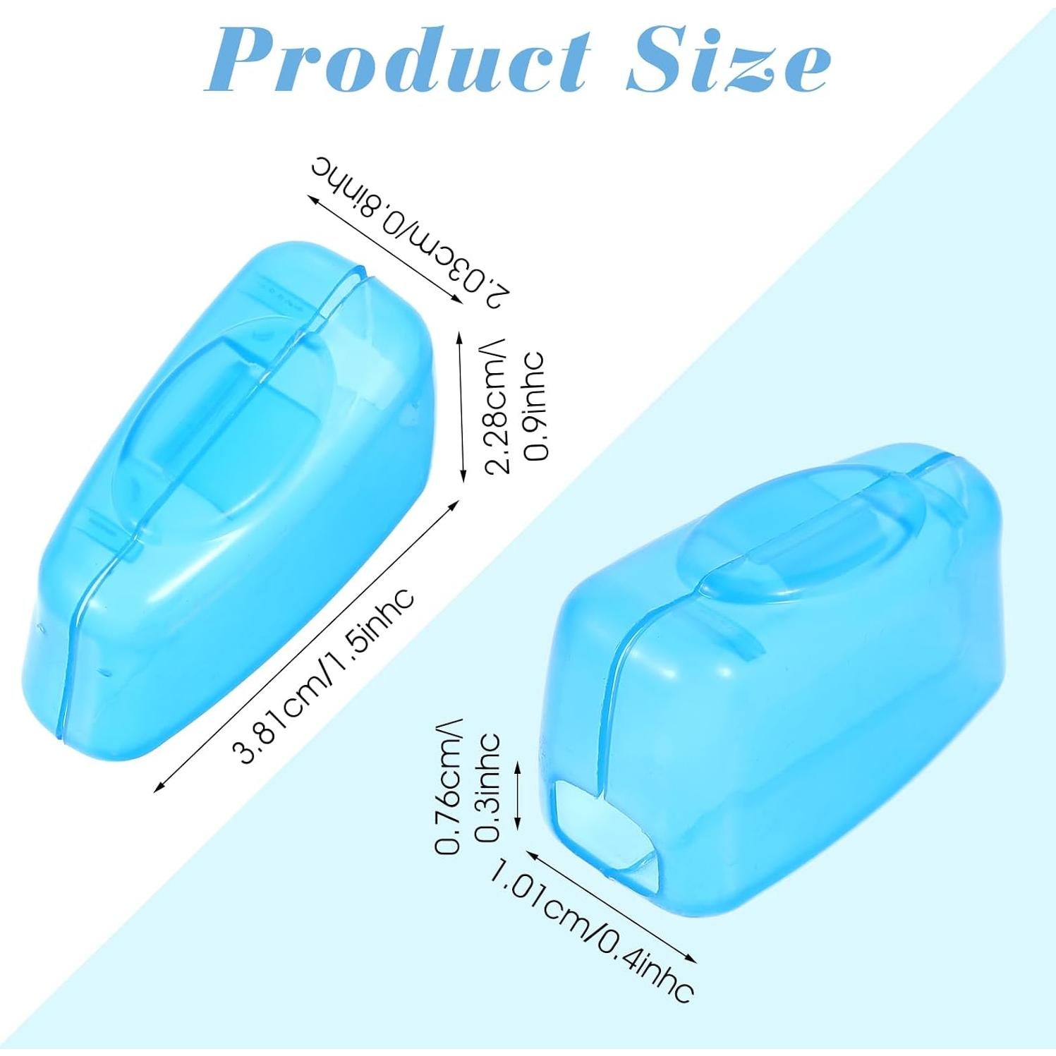 100 Fundas Protectores para Cepillo de Dientes JOUTYFOR