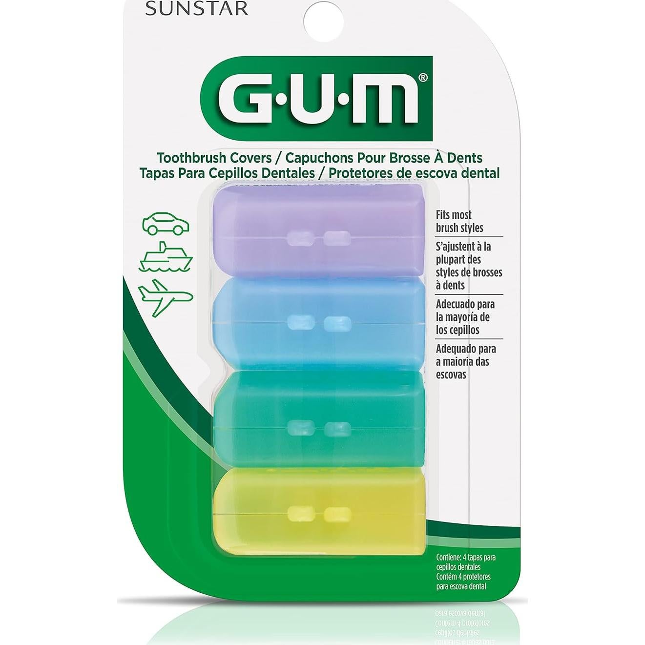 Cubiertas de cepillo de dientes GUM Protect - 24 unidades