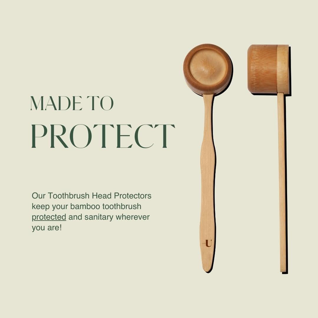 Cabezal Protector de Cepillo de Dientes Plus Ultra - Bambú Ecológico