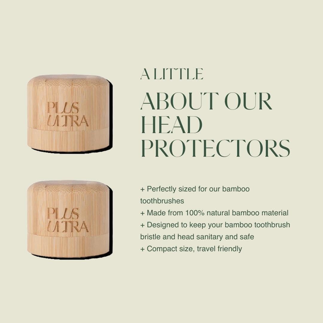 Cabezal Protector de Cepillo de Dientes Plus Ultra - Bambú Ecológico