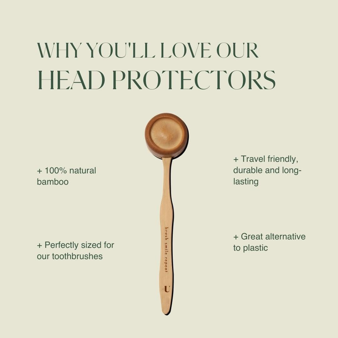 Cabezal Protector de Cepillo de Dientes Plus Ultra - Bambú Ecológico